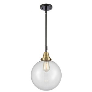 Beacon - 1 Light Stem Hung Mini Pendant In Industrial Style-14.13 Inches Tall and 10 Inches Wide - 1 of 1