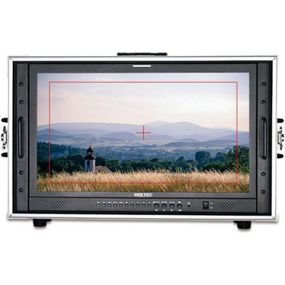 SEETEC P238-9HSD-CO 23.8 inch Carry-on Broadcast Monitor IPS Full HD 1920x1080 3G-SDI 4K HDMI Input Output 3-Color Tally Light