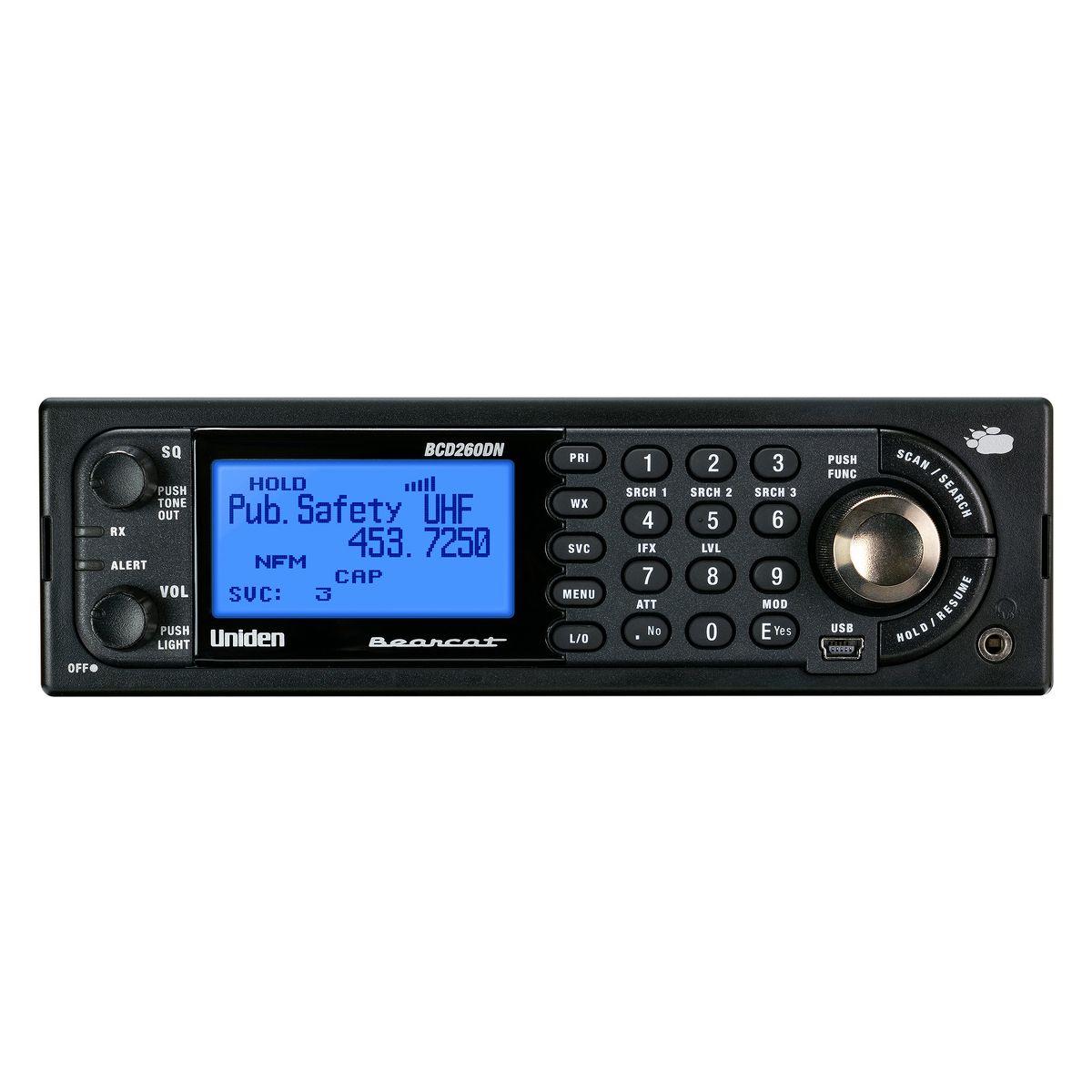 Uniden® Bearcat® Base/Mobile Digital Scanner, BCD260DN - thumbnail 2