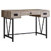 Monarch Specialties Computer Desk Home Office Laptop Storage Drawers 48InchL Work Metal Laminate Beige Black Transitional - 2 of 4