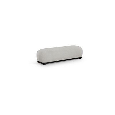 Meridian Furniture,Calum Chenille Fabric Bench