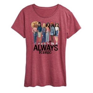 Women's - Barbie - Always Iconic Short Sleeve Graphic T-Shirt - 1 of 4