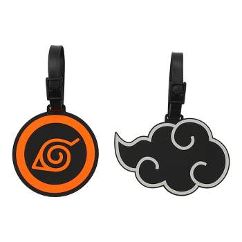 Naruto Molded Rubber Luggage Tag Set - 2-Pack
