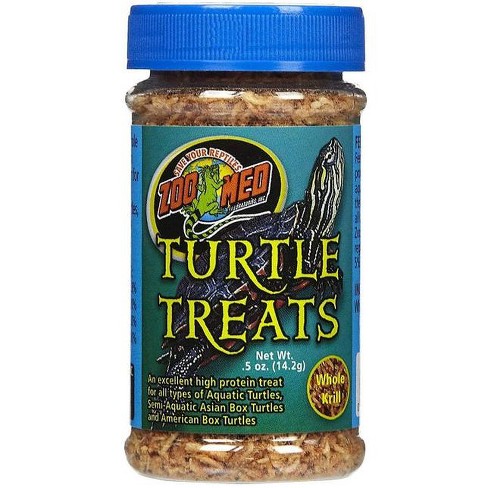 Zoo Med Turtle Treats Whole Krill High Protein Treat For All Turtles ...