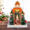 Cody Foster 8.25 In St. Nick Hideaway Putz House Santa Village Buildings - 2 of 4