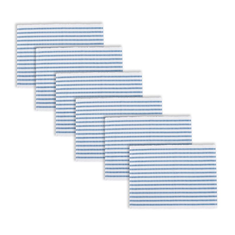 C&F Home Ticking Stripe Placemat Set of 6, 2 of 4