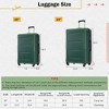 YONWAY Luggage sets, Expanable Spinner Wheel, ABS Lightweight Suitcase with TSA Lock - 3 of 4