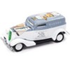 1933 Ford Delivery Van White with Gray Top (Mrs. White) w/Poker Chip "Vintage Clue" 1/64 Diecast Model Car by Johnny Lightning - 2 of 3