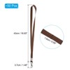 Unique Bargains Width Flat Neck Lanyards with Swivel Hook Clip for Name Tag Badges 50 Pcs - 2 of 4