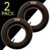 Mission Automotive 2-Pack of 4.80/4.00-8" Premium Replacement Tire Inner Tubes - For Wheelbarrows, Lawn Mowers, Hand Trucks and More - 3 of 4