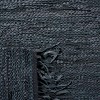 Vintage Leather W/ Fringes VTL702 Hand Woven Indoor Rugs - Safavieh - 3 of 4