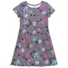 L.O.L. Surprise! Queen Bee Kitty Queen Girls Skater Sequin Dresses Scrunchie Toddler to Big Kid - 4 of 4