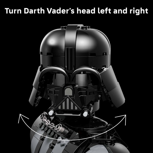 LEGO Star Wars Busto de Darth Vader 75439 5