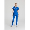 Skechers Vitality By Barco Women's Charge 3-Pocket Crossover Scrub Top - 2 of 4