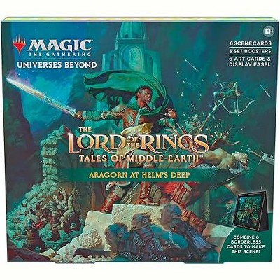 Magic The Gathering Magic: The Gathering - Lord of the Rings: Tales of Middle-earth Scene Box - Aragorn at Helm’s Deep