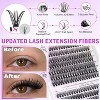 Lash Extension Kit DIY 280pcs Lash Clusters Eyelash Extension Kit, 9-16mm 30D 40D - 4 of 4