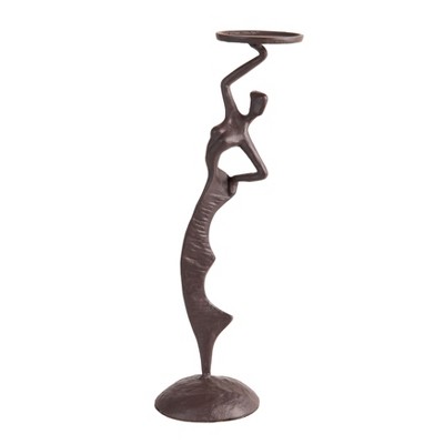 Danya B Fancy Lady Cast Iron Candle Holder