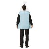 Imposta Costumes Adult Bag of Fish Costume Bodysuit White One Size - 3 of 4