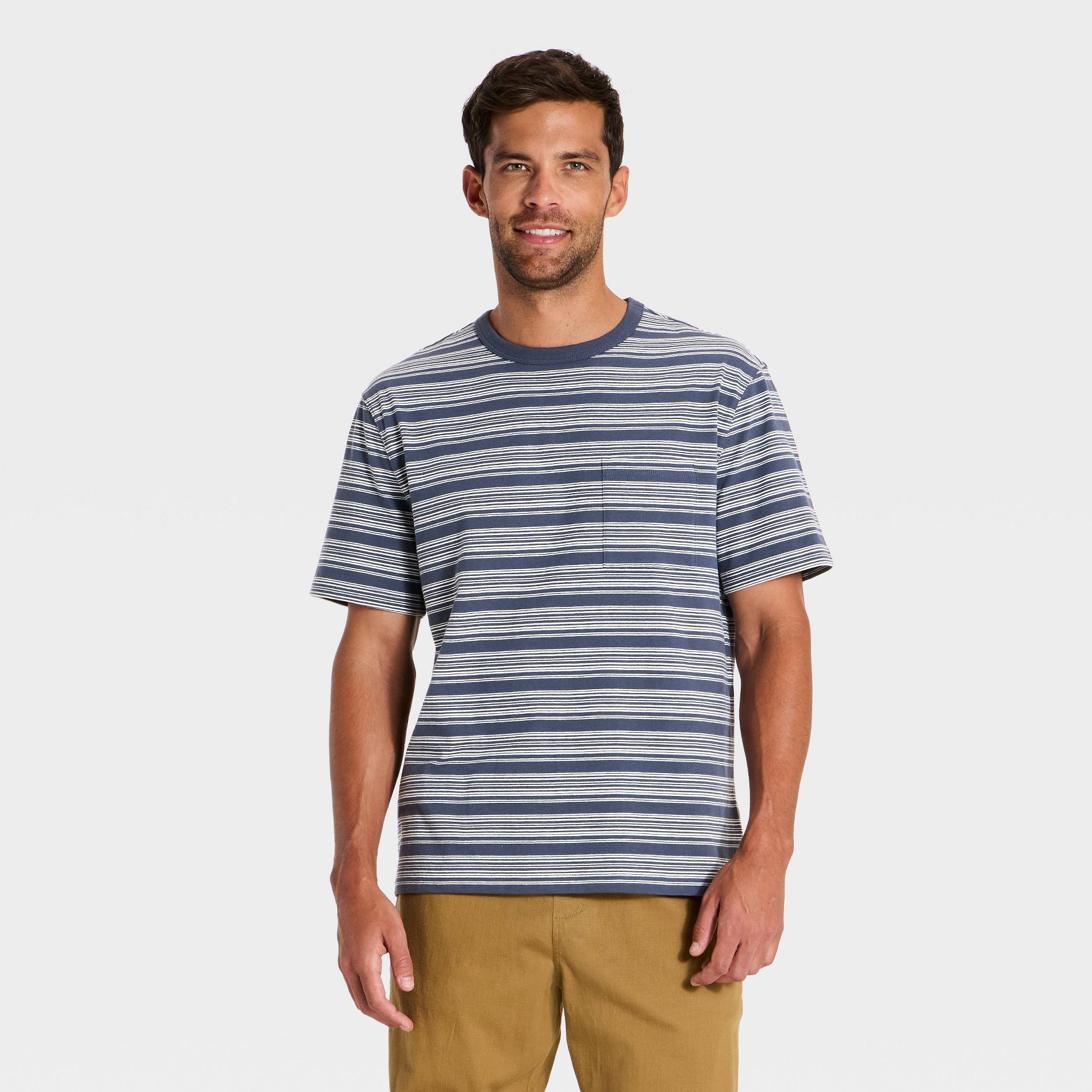 Men's Vintage Short Sleeve Pocket T-Shirt - Goodfellow & Co™