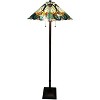 Amora Lighting Tiffany Style Mission Floor Lamp 63" High - 3 of 3