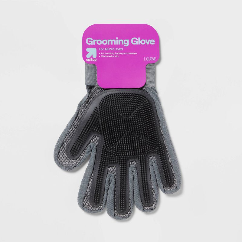 Dog Glove Brush Grooming Tool - up &#38; up&#8482;, 1 of 5