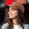 Dalix Lil Flower Embroidered Cotton Cap Outdoor Dad Hat Womens - 4 of 4