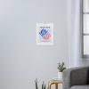 Deny Designs Ayeyokp Blue Pink Leaves Matisse Art Print - 3 of 4