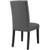 Modway Parcel Dining Side Chair Fabric Set of 2 Gray - 4 of 4