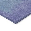 Aqua And Orange Ombre Washable Indoor Outdoor Area Rug - 4 of 4