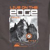 Men's - Instant Message - Live On The Edge Short Sleeve Graphic T-Shirt - 2 of 4