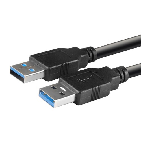 3.0 Type Cable A Male to A Male High Speed USB 2.0 AM to AM Blue Black US 