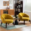 DYHOME Modern Accent Chair Upholstered Armchair for Living Room, Bedroom - 2 of 4