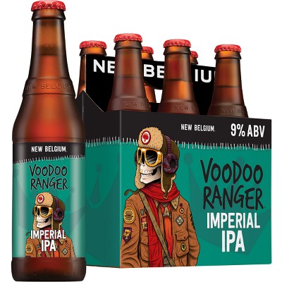 New Belgium Voodoo Ranger Imperial IPA Beer - 6pk/12 fl oz Bottles