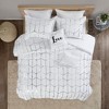 Sapphtopaz Metallic Printed Comforter Set Bedding Set Contemporary Soft Microfiber Fabric Quilt Set, Machine Washable - 4 of 4