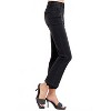 Women's Mid Rise Ankle Straight Leg Jeans - RISEN - 2 of 4