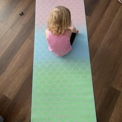 Gaiam Kids Yoga Mat Exercise Mat, Yoga for Kids with Fun Prints - Playtime  for Babies, Active & Calm Toddlers and Young Children, Blue Rocket, 3mm,  Mats -  Canada