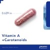 Pure Encapsulations Vitamin A + Carotenoids (Lutein, Zeaxanthin, and Astaxanthin) - Hypoallergenic Dietary Supplement - 3 of 4