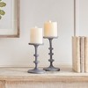 Plum & Post Abacus Petite Candle Stands, Set Of 2 - 4 of 4