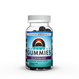 Wellness Elderberry by Source Naturals, Inc.  -  60 Gummy - 1 of 3