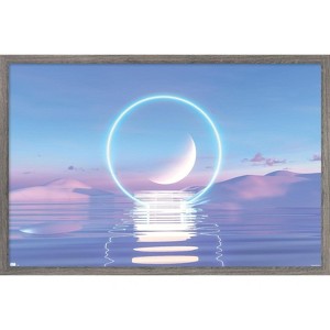 Trends International Water Landscape Framed Wall Poster Prints - 1 of 4