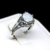 Fran Statement Ring for Women Fire Opal Filigree Style Ginger Lyne Collection - image 3 of 4