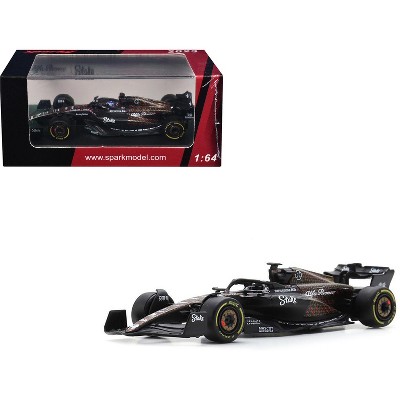 Alfa Romeo C43 #77 Valtteri Bottas "Team Stake" Formula One F1 "Las Vegas GP" (2023) 1/64 Diecast Model Car by Sparky
