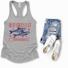 Simply Sage Market Hot Girls Eat Sardines Racerback Tank - 3 of 4