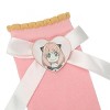 Spy X Family Anya Character Patch On 3D Bow Women's Cradle Pink Casual Crew Socks - 3 of 4