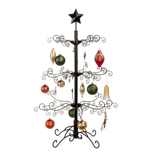 Best Choice Products 3ft Wrought Iron Ornament Display Christmas Tree w/ Easy Assembly, Stand - image 1 of 4