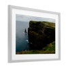 Stupell Industries Scenic Ireland Cliffs Framed Print Under Glass Art, Gray, 20" x 14" - 2 of 4