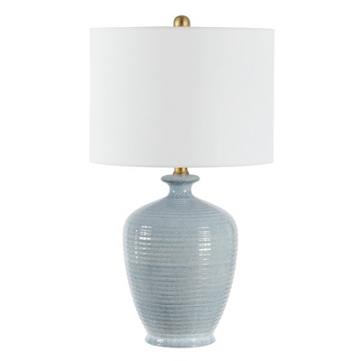 Hanron Table Lamp - 26 Inch Height - TBL4370 - Blue - Safavieh