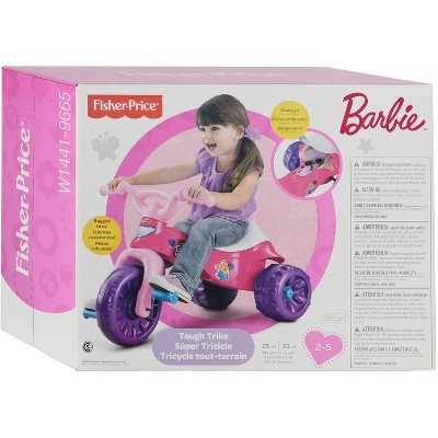 fisher price barbie tough trike target