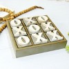 Transpac 9 Inch White Wood Tic Tac Toe Game Stylish Tabletop Decor Gift for Hostess Easy Care Indoor Use - 3 of 4