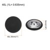 Unique Bargains Round Metal Sewing Cloth Covered Button 10 Pcs - 2 of 4